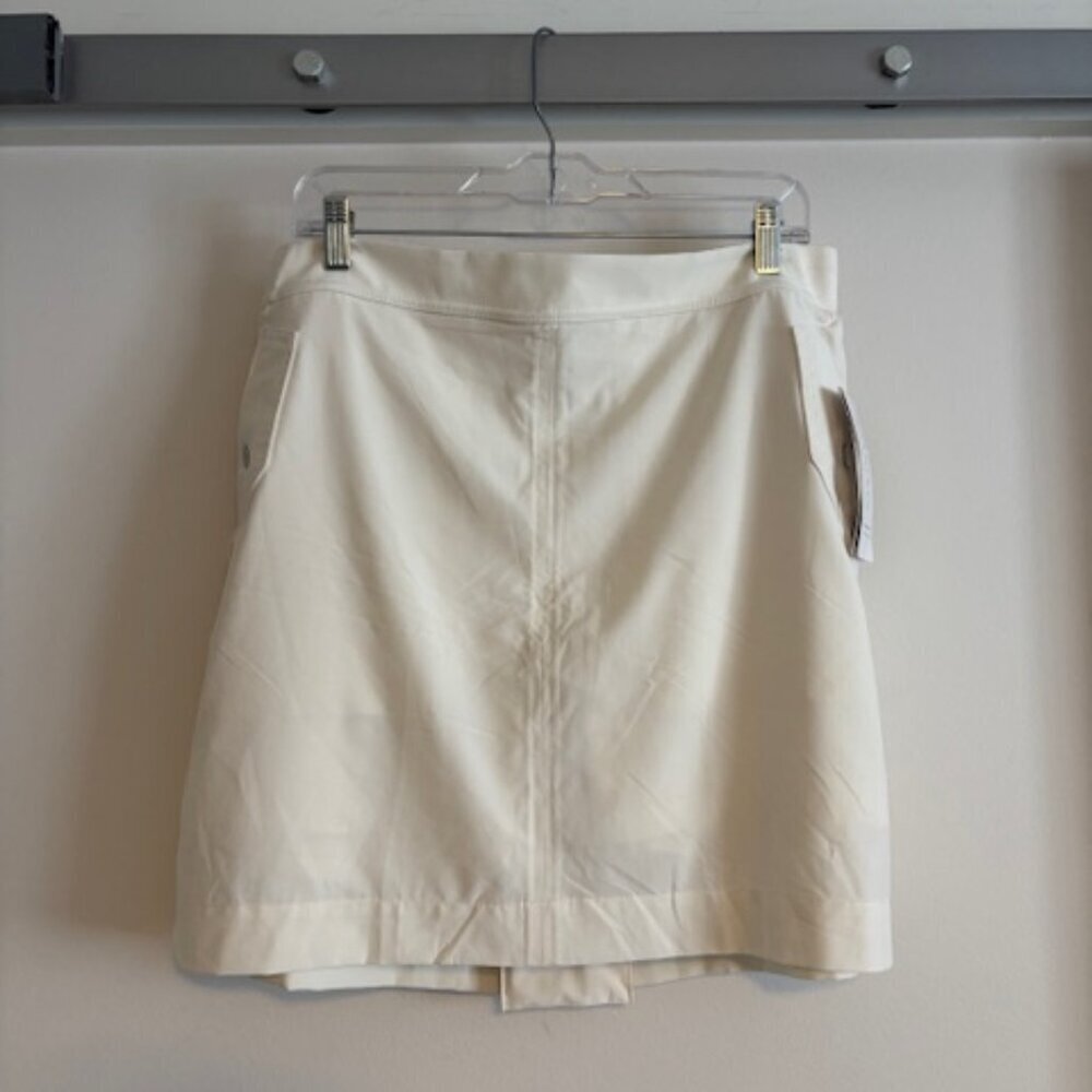 Athleta Vienna Cargo Skort Magnolia White - NWT Size 16